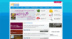 Desktop Screenshot of myanmarroom.com